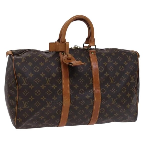 LOUIS VUITTON Monogram Keepall 45 Boston Bag - Picture 1 of 16